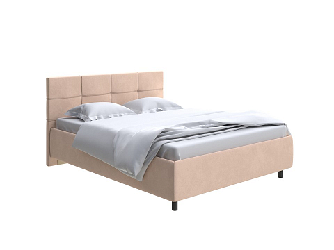 Кровать 90х200 Next Life 1 - Современная кровать в стиле минимализм с декоративной строчкой