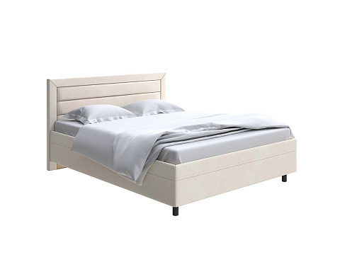 Кровать 90х190 Next Life 2 - Cтильная модель в стиле минимализм с горизонтальными строчками