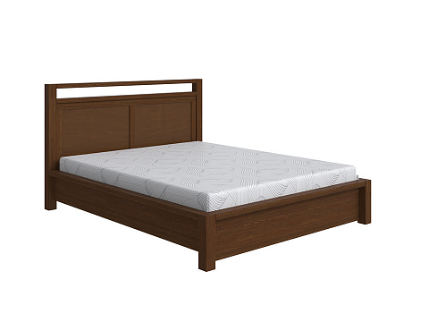 Кровать в стиле минимализм Fiord с подъемным механизмом - Кровать из массива с подъемным механизмом