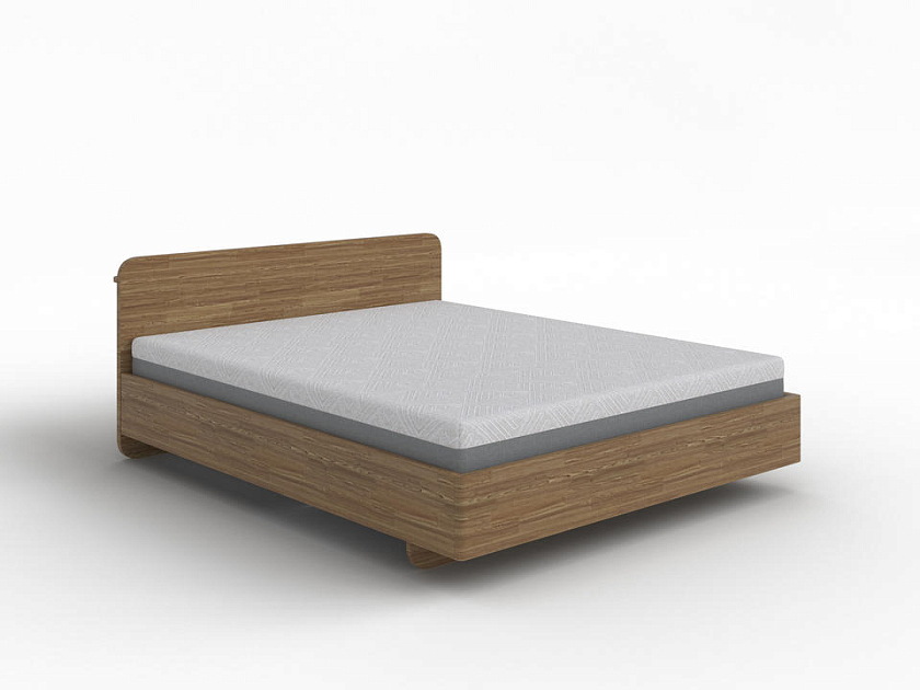 Кровать Minima с подъемным механизмом 200x200 Массив (сосна) Масло-воск Антик - Кровать в стиле экоминимализма.