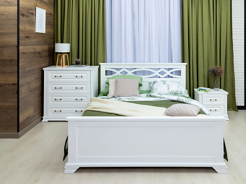 Кровать 90х200 Niko - Кровать в стиле современной классики из массива